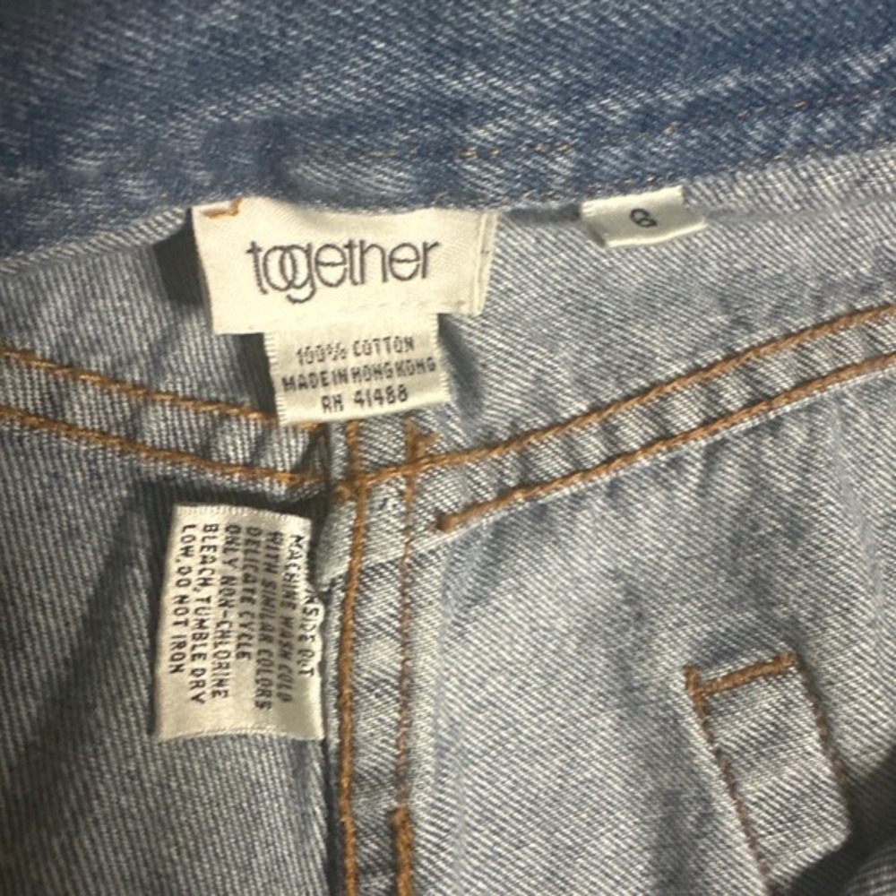 Vintage Together Jeans Size 6 - image 6